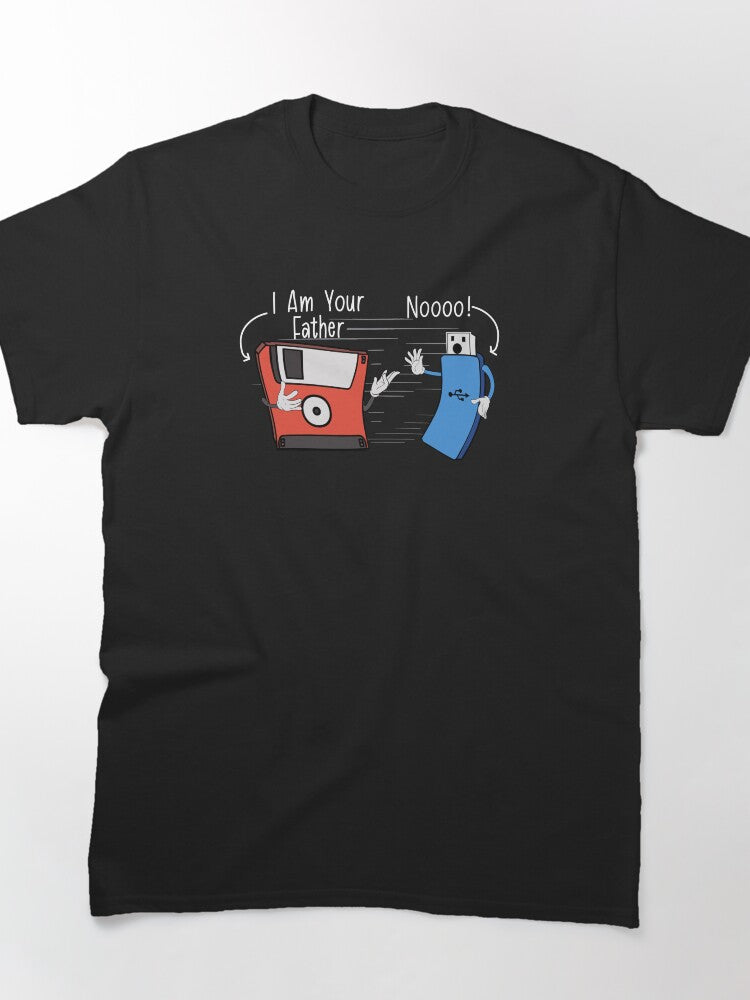 Funny Floppy Disk USB Computer Design Nerd Gift Design product Classic T-Shirt
