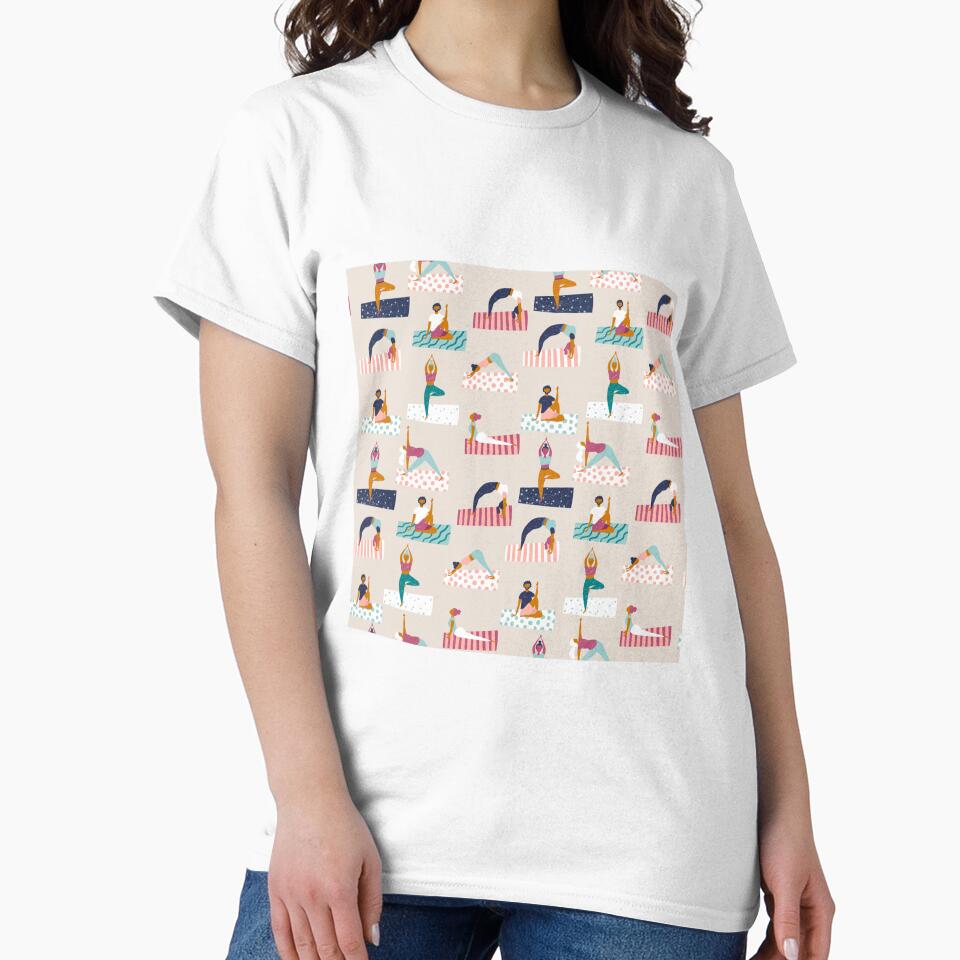 Healthy lifestyle Yoga Classic T-Shirt